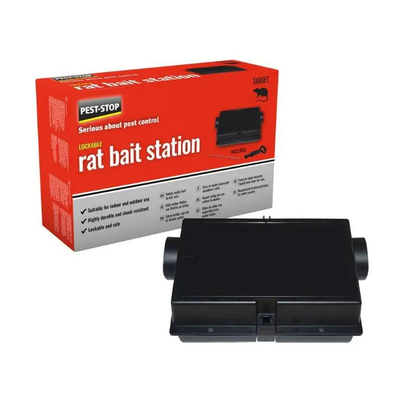 Pest Stop Lockable Rat Bait Station - Pest Control