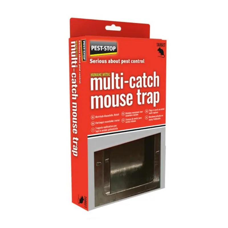 Pest Stop Multicatch Metal Mouse Trap - Pest Control