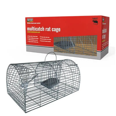 Pest Stop Multicatch Rat Trap Cage - Pest Control