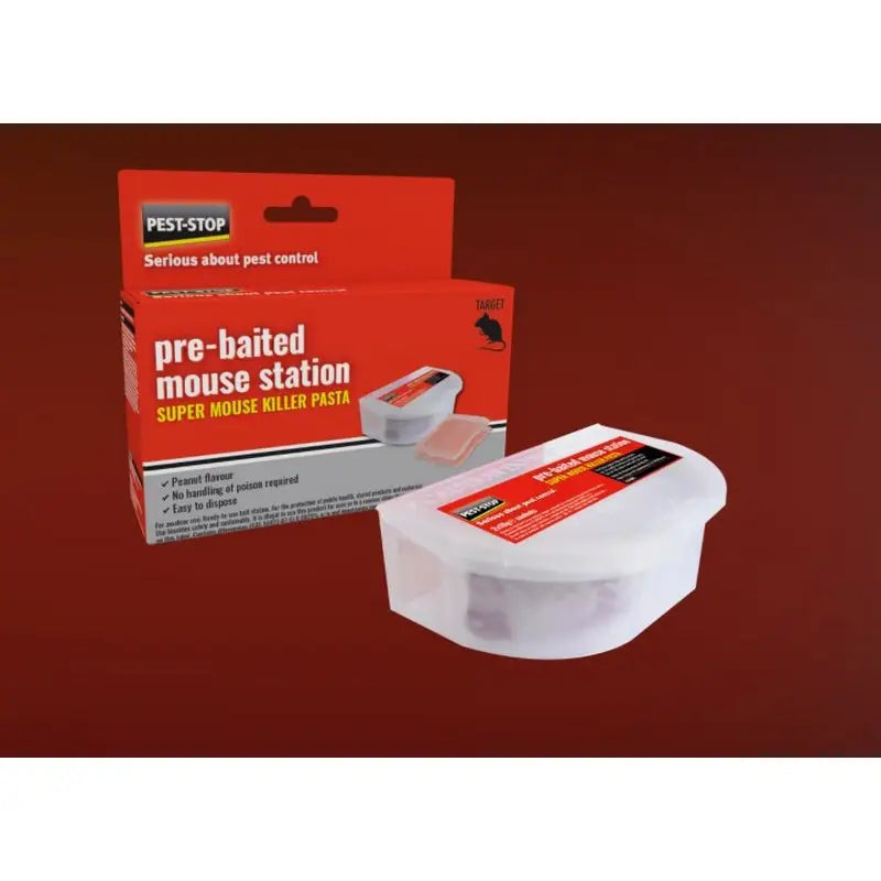 Pest Stop Super Mouse Killer Pasta - Pre Baited Mouse