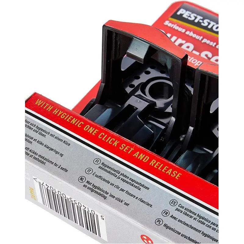 Pest Stop Sure-Set Plastic Mouse Trap 2 Pack - Pest Control