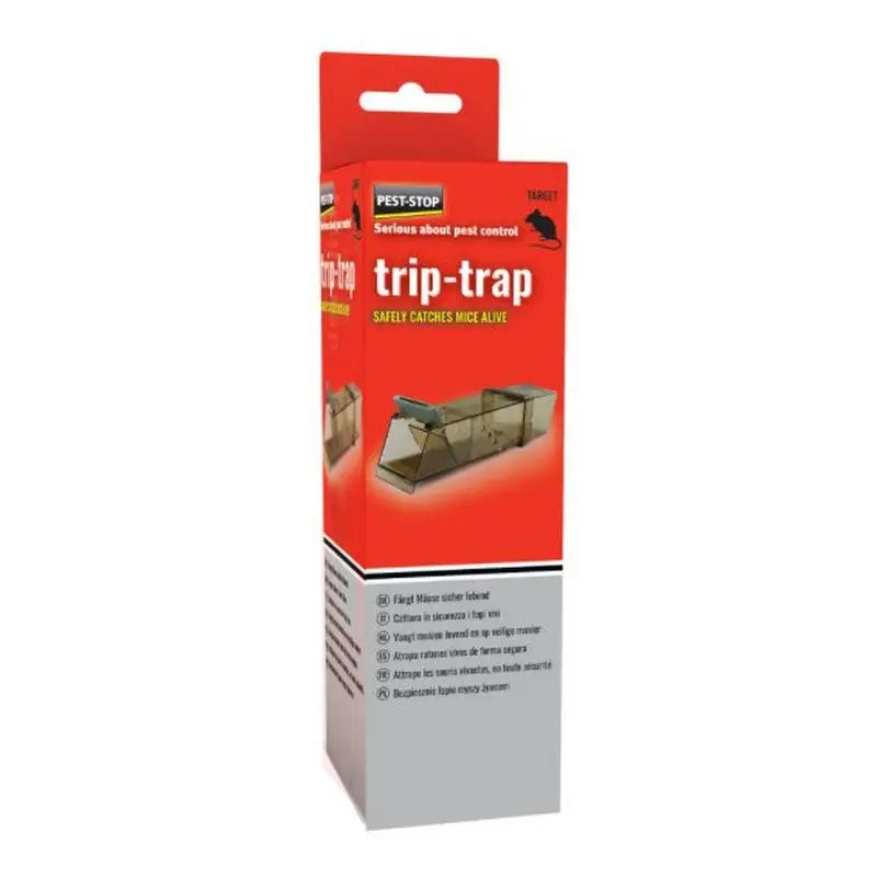 Pest Stop Trip-Trap Live Mouse Trap - Boxed - Pest Control