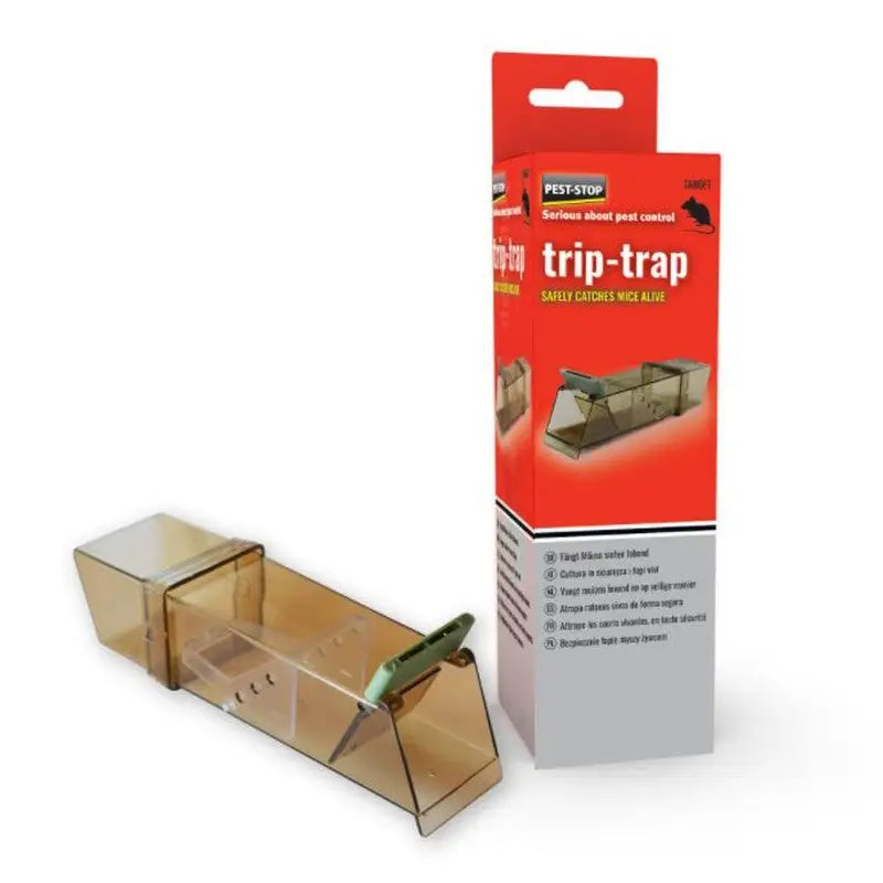 Pest Stop Trip-Trap Live Mouse Trap - Boxed - Pest Control