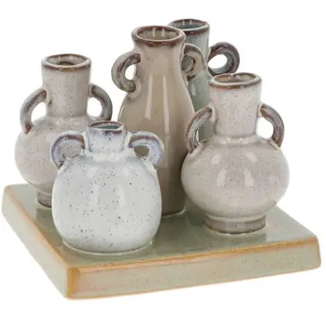 Petite Pottery 9 Stem Urns - Homeware >> Vases