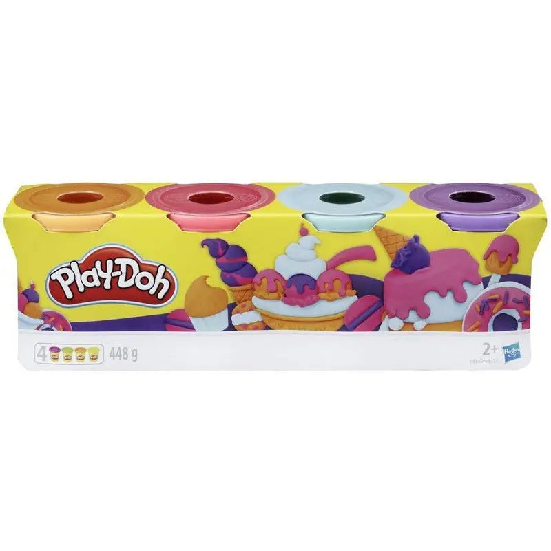 Play Doh Tubs 448g 4 Pack For Age 2 Assorted Colours
