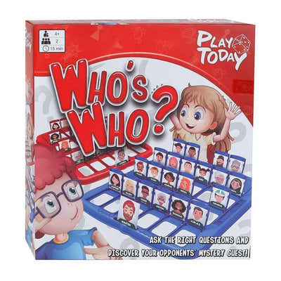 Play Today Who’s Who Children’s Board Game - Toys >> Games