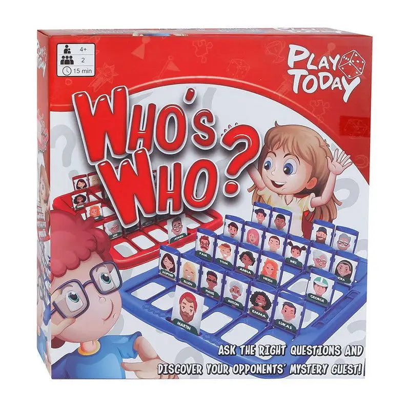 Play Today Who’s Who Children’s Board Game - Toys >> Games
