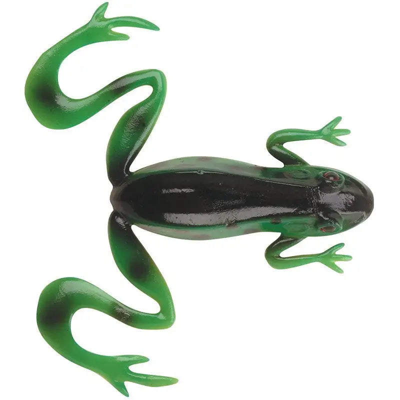 Power Bait Real Stix 10cm 4/0 Wide Gap Hook Tree Frog 3Pk -