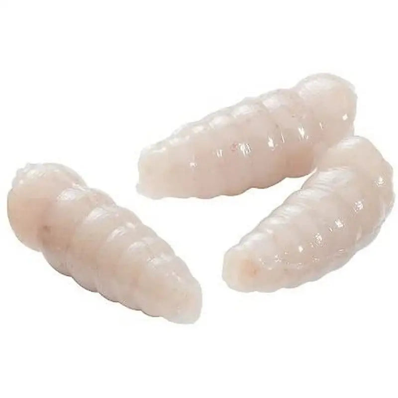 Power Bait White Ebpmw Power Micro Maggots - 110 Pack -