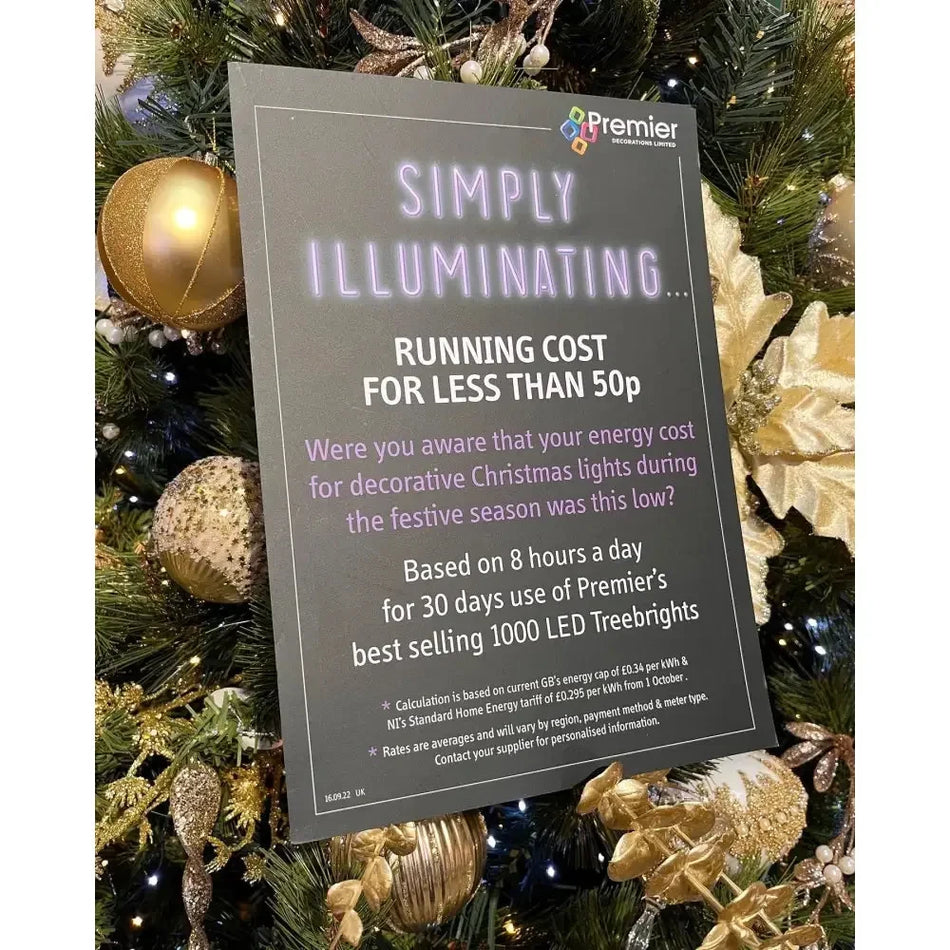 Premier 1000 Multi-Action Led Treebrights Christmas Tree