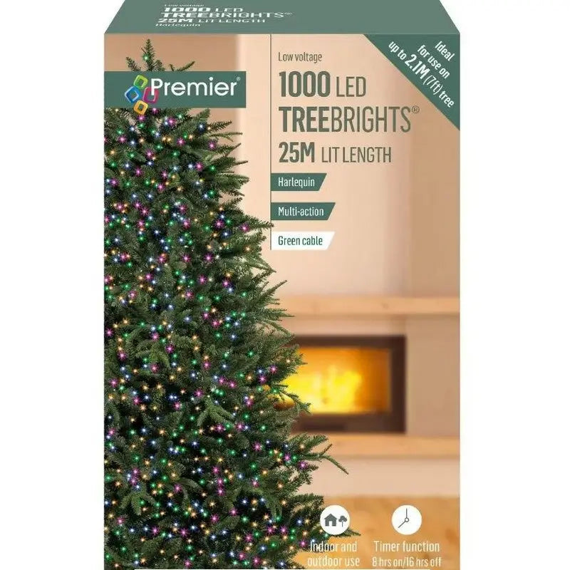 Premier 1000 Multi-Action Led Treebrights Christmas Tree