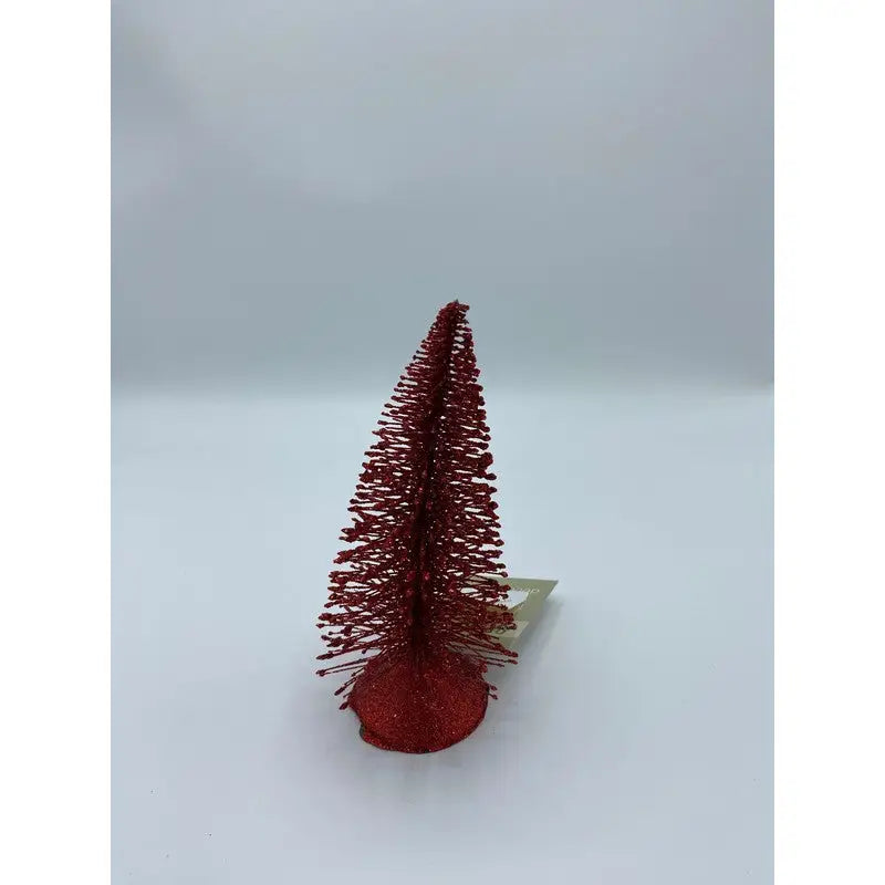 Premier 15cm Mini Glitter Christmas Tree Decoration -