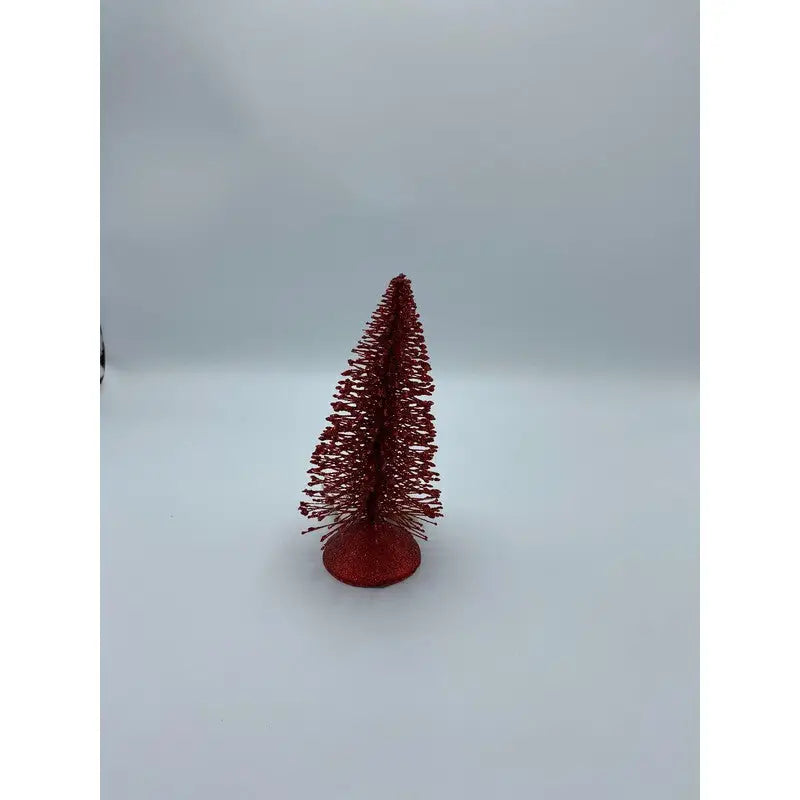 Premier 15cm Mini Glitter Christmas Tree Decoration -