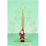 Premier 20 Card Santa Swirl Cardholder - Christmas