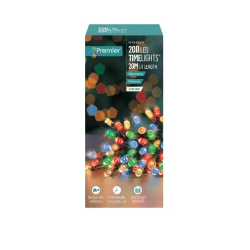 Premier 200 Multi Action Battery Operated Led Fairy Lights