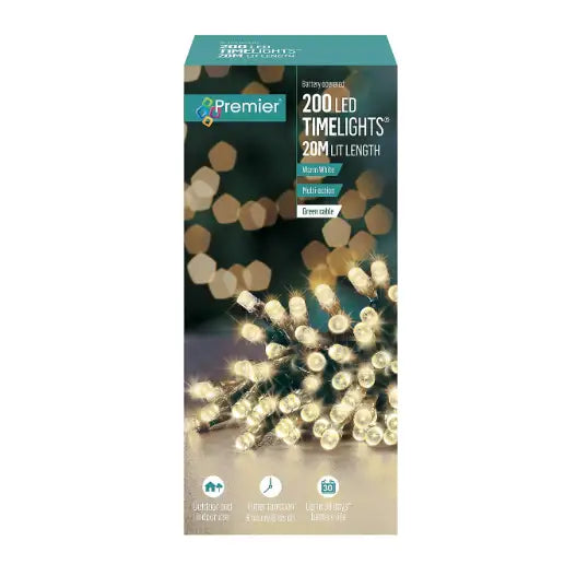 Premier 200 Multi Action Battery Operated Led Fairy Lights