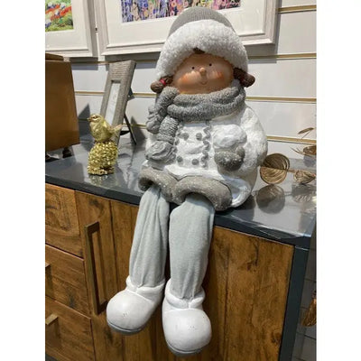 Premier 29cm Sitting Winter Character with Dangly Legs