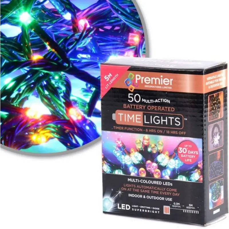 Premier 50 Multi-Action Battery Operated Led Lights