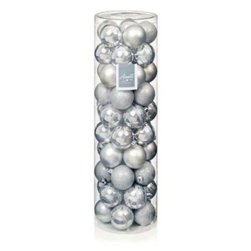 Premier 50 X 60Mm Multi Finish Balls Silver With Silver