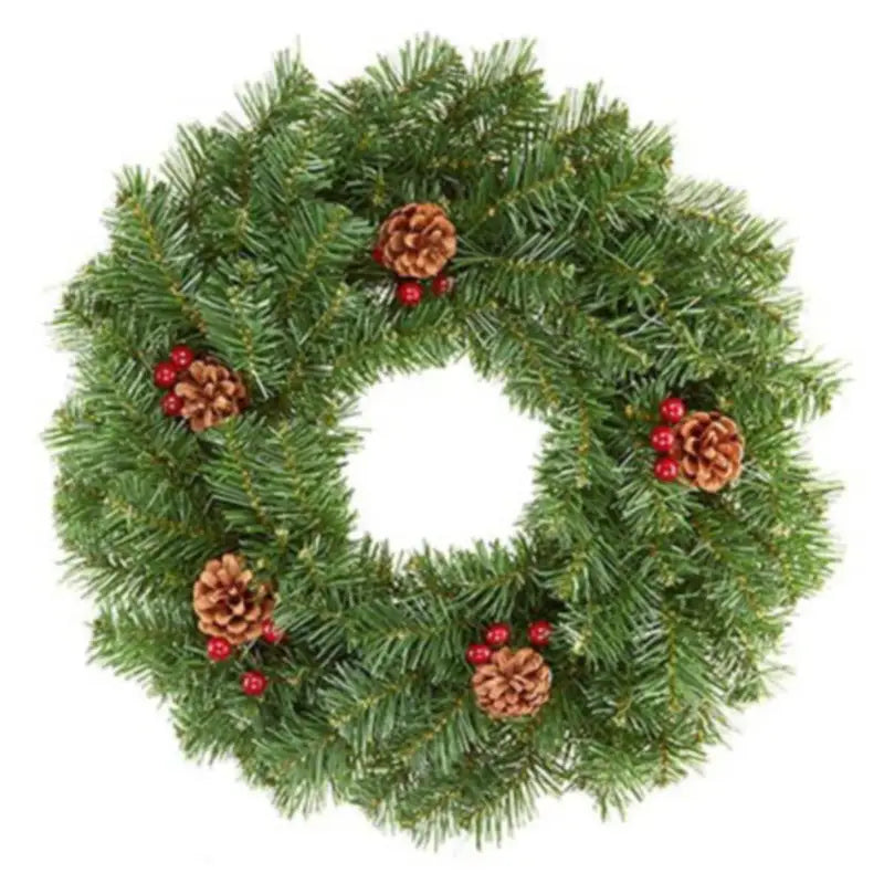 Premier 50cm Wreath Berry And Cone - Christmas