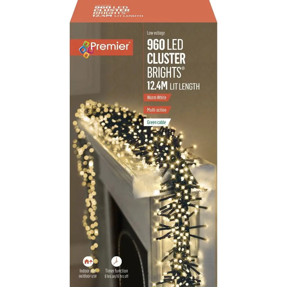 Premier 960 LED ClusterBrights 12.4M Various Colours