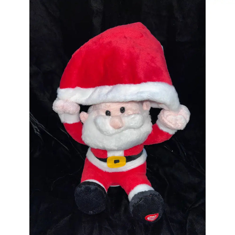 Premier Animated Singing Plush Santa 30cm - Christmas