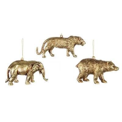 Premier Antique Gold Animal 12-13.5cm - 3 Assorted (1