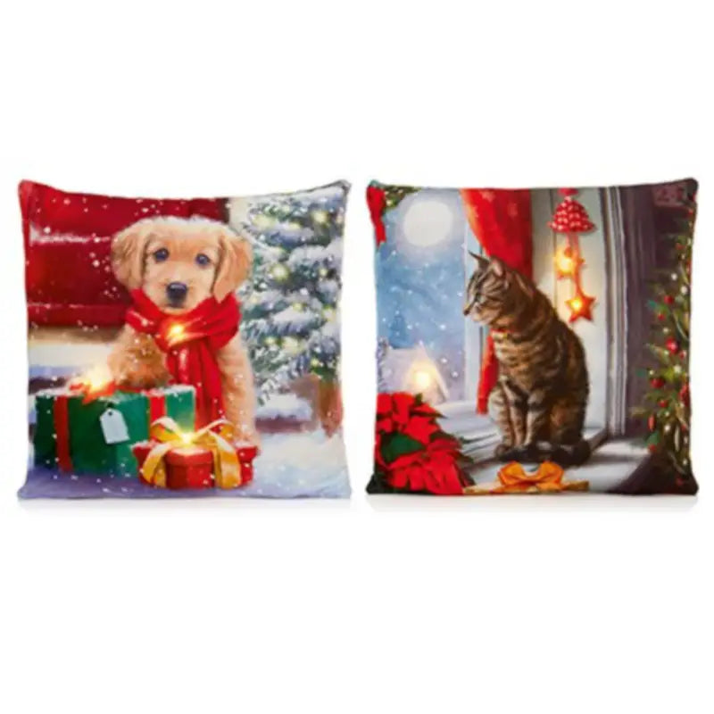 Premier Cat / Dog Scene Cushion 45 x 45cm (1 SENT) -