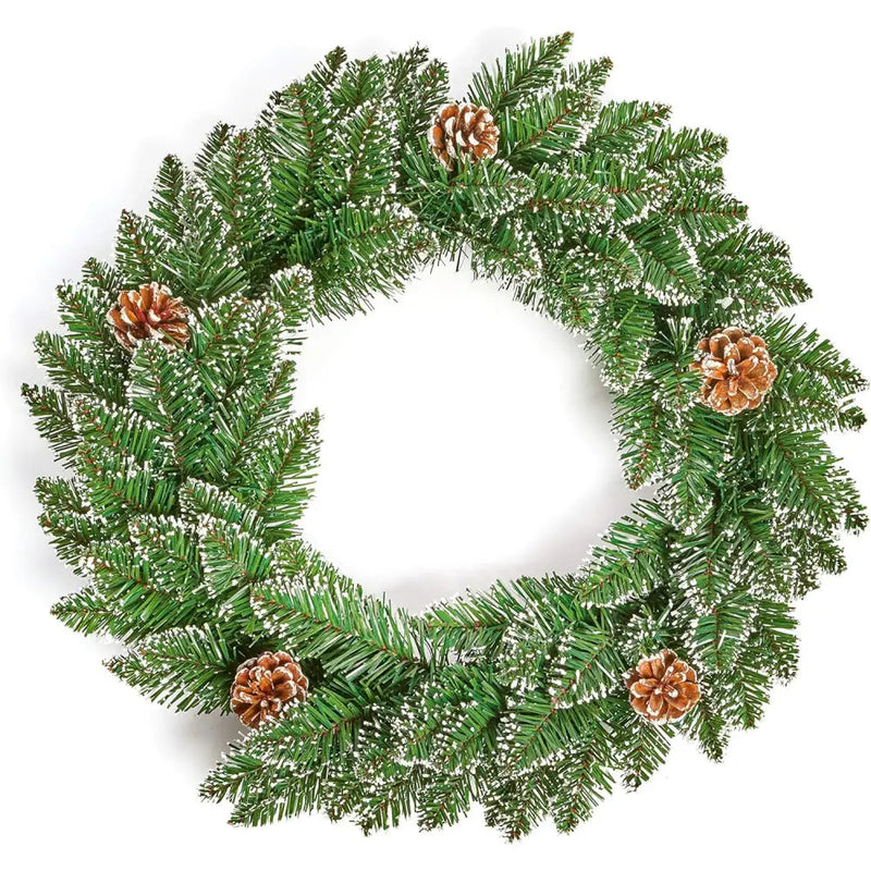 Premier Decorations 50cm Rocky Mountain Christmas Wreath -