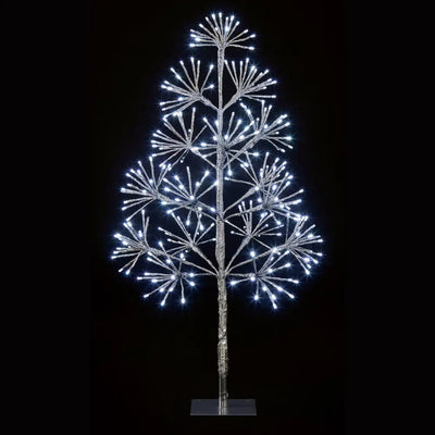 Premier Decorations White 256 LED Tree Twinkling With Timer