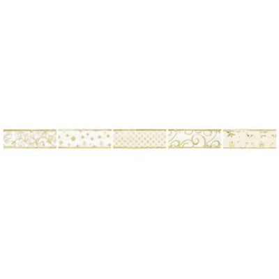 Premier Decorative Wired Ribbon 2.7M Gold - Christmas