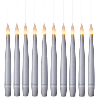Premier Floating Candle Silver 10 Piece 15cm - Christmas