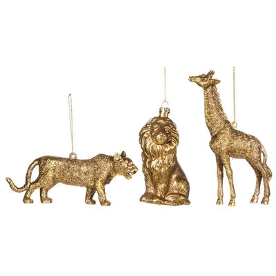 Premier Gold Safari Animal 3 Assorted - 12-15cm (1 Supplied)