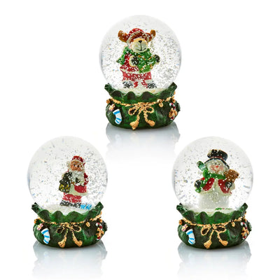 Premier Green Sack Waterglobe Snowglobe 80mm (1 SENT) -