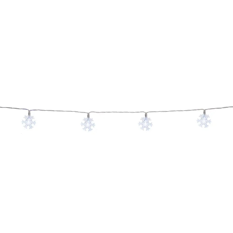 Premier Lit Snowflake Light Warm White Leds - 20 Piece -