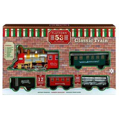 Premier Musical Train Set 17 Piece Battery Operated