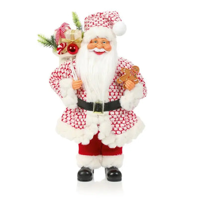 Premier Red And White Santa Plush 40cm - Christmas >>