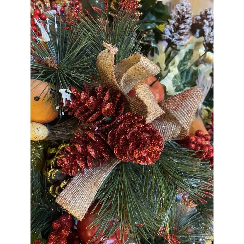 Premier Robin In Nest Flower Pick Decoration 18cm -