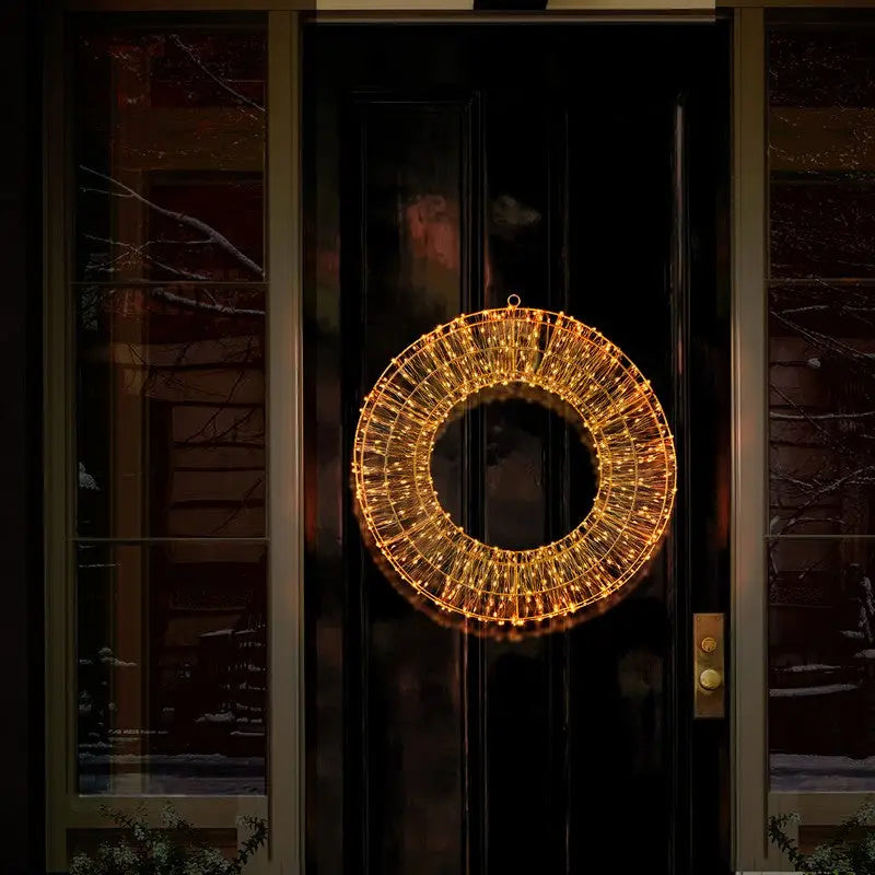 Premier Wreath with 600 Leds - 45cm - Various Colours