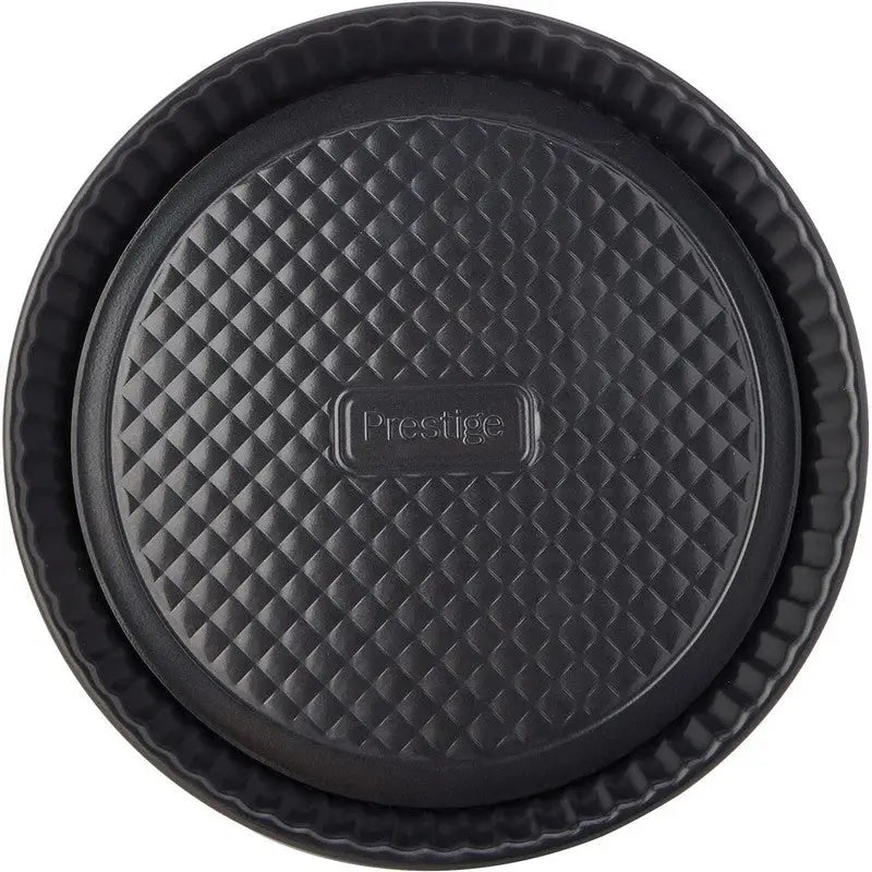 Prestige Inspire Bakeware Flat Tin Round - Black 26x26x3cm