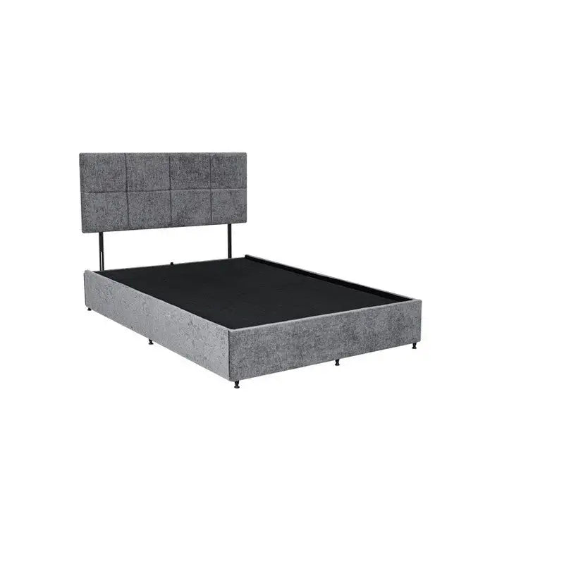 Prime Grey Fabric Bed Frame - Beds and Mattresses