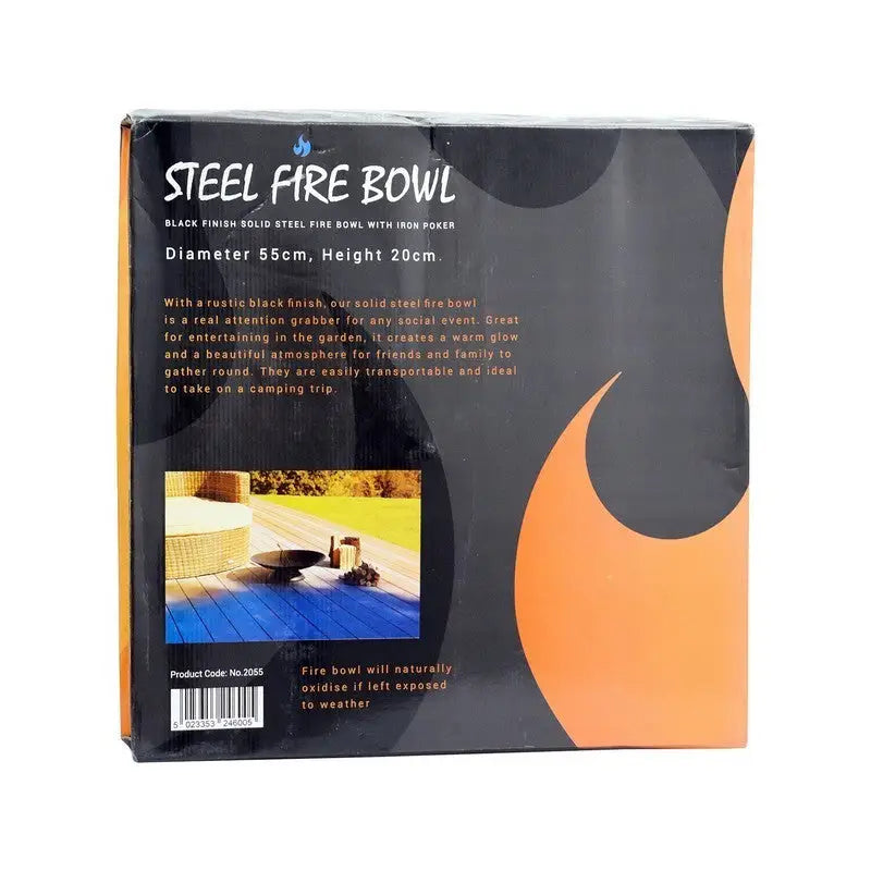 Primus Fire Bowl 55cm Firepit With Legs - No. 2056 - Garden