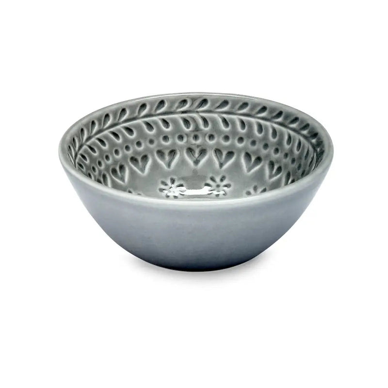 Purity - Embossed Dip Bowl Hearts & Flowers - Kitchenware