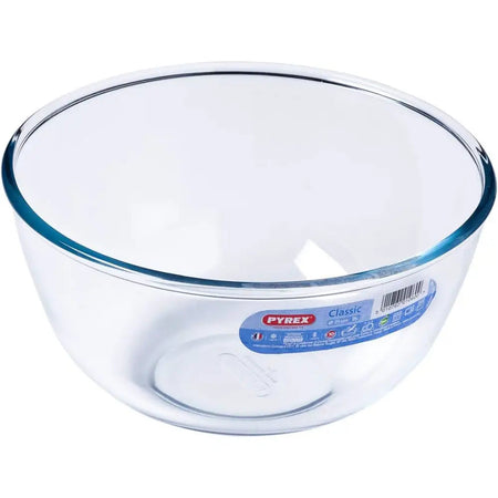 Pyrex 3 Piece Classic Bowl Set (0.5 + 1 + 2 Litre) - Glass