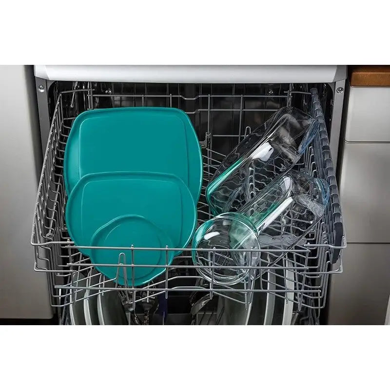 Pyrex Cook & Store 3pk Food Storage With Green Lid - 218P /