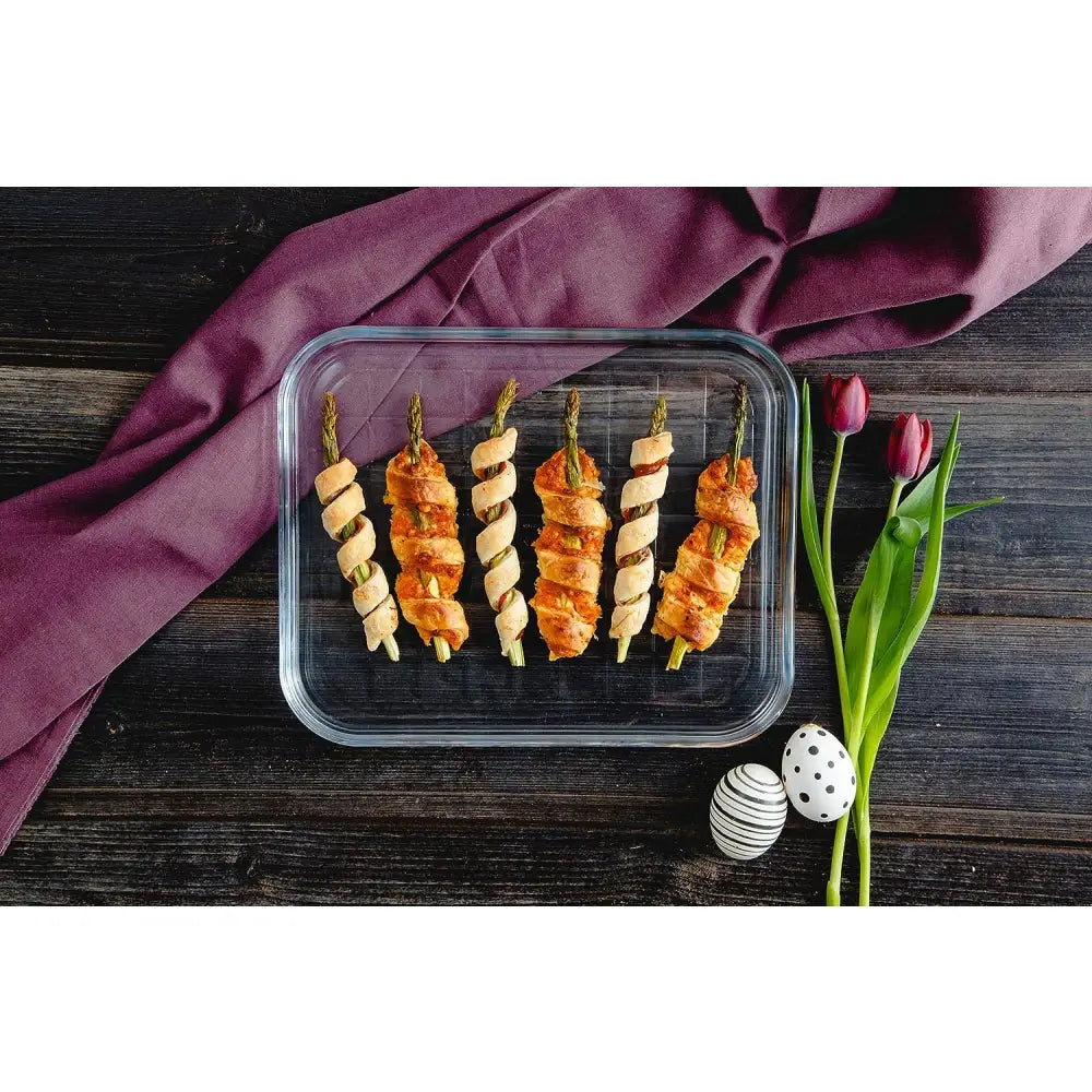 Pyrex Glass Oven Proof Baking Tray 32x26cm - Glass Baking