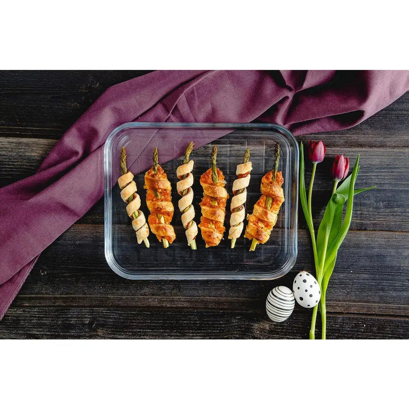 Pyrex Glass Oven Proof Baking Tray 32x26cm - Glass Baking