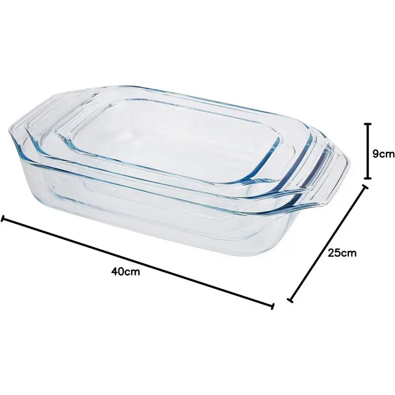 Pyrex Irresistible Rectangle Roaster Dish - Assorted Sizes