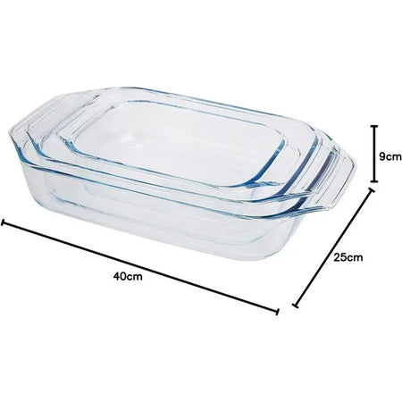 Pyrex Irresistible Rectangle Roaster Dish - Assorted Sizes