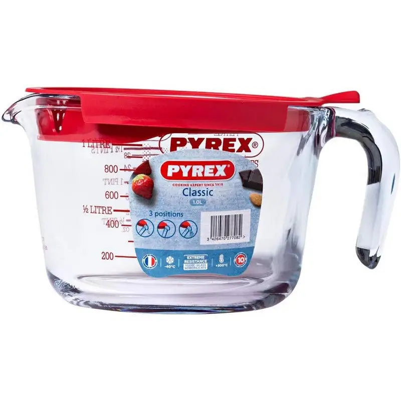 Pyrex Ovenproof Glass Measuring Jug - 250ml - 1 Litre